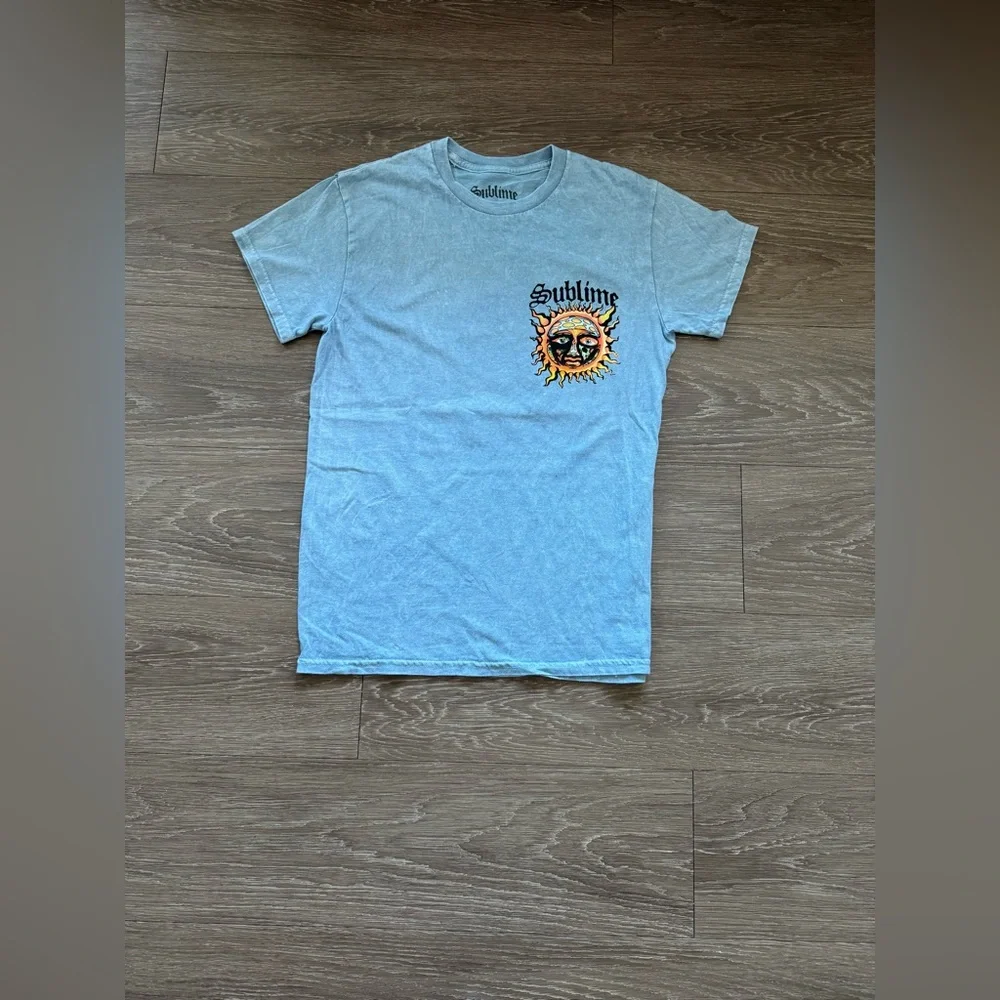 Sublime Blue Graphic T-Shirt - Picture 3 of 6